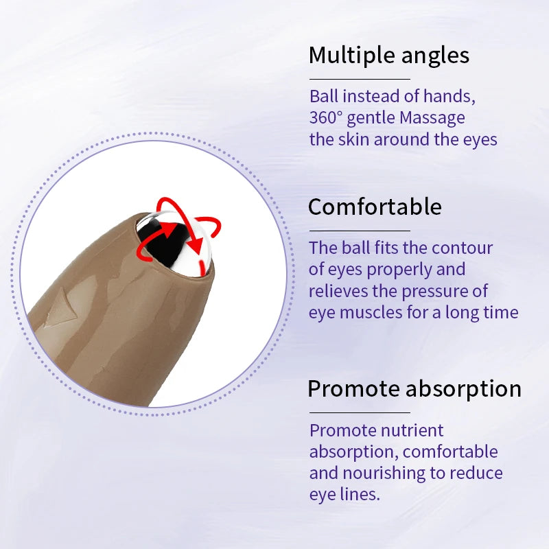 O’CHEAL Revive Eye Cream – Anti-Wrinkle Roller Ball with Hyaluronic Acid for Smooth, Hydrated Skin