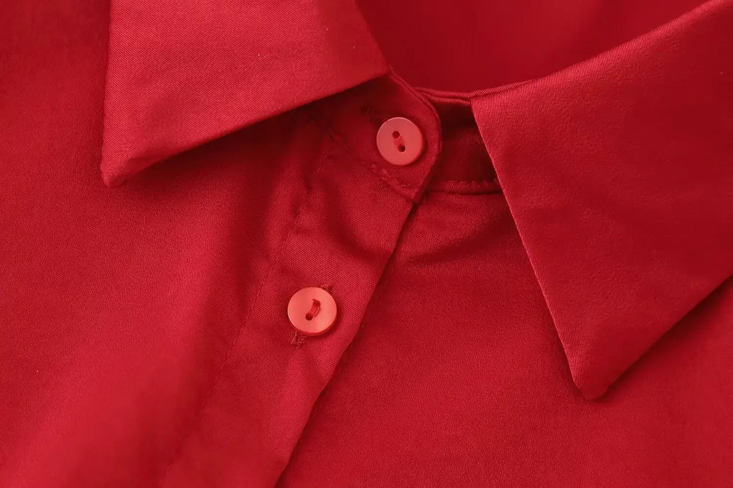 Camisa Feminina Patchwork Manga Longa Tendência 2025