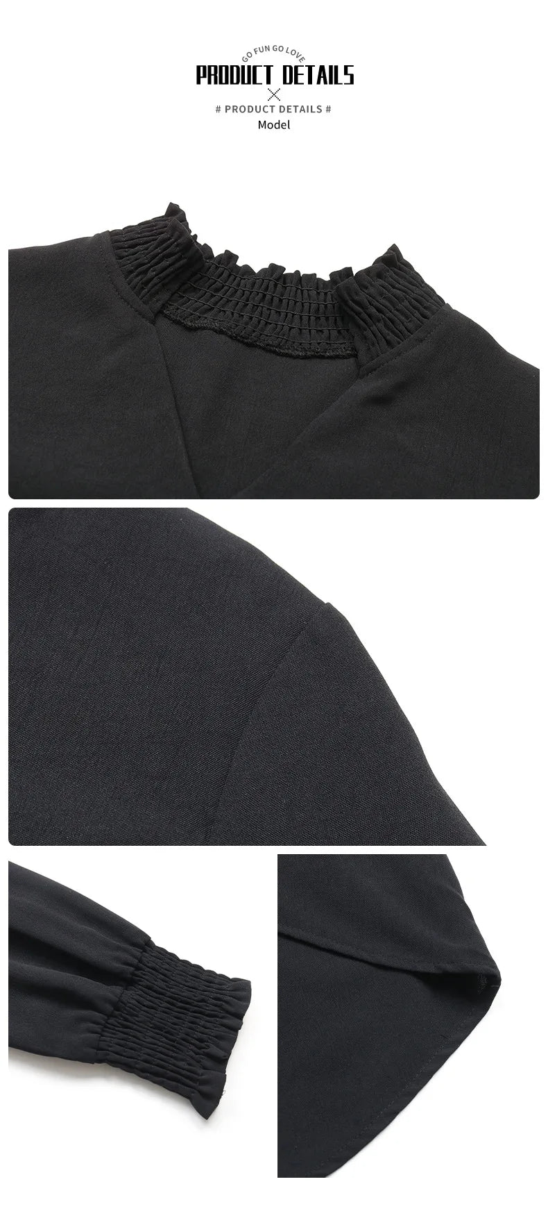 Camisa Feminina Decote V Lisa Tecido Trançado Social