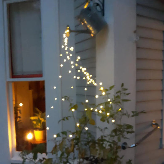 "Luminária Estrela Jardim LED"