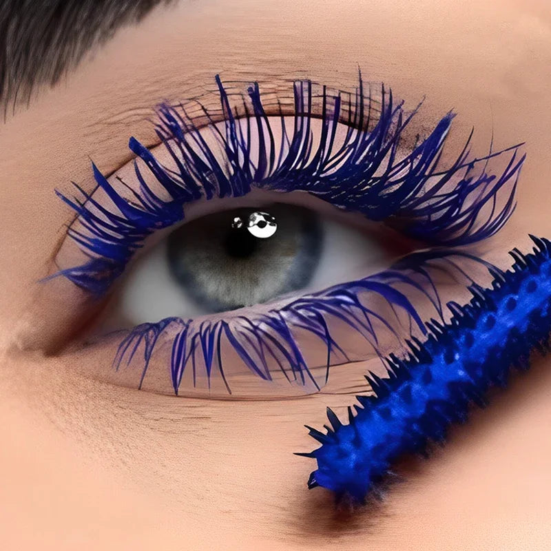 MagicLash Shimmer Mascara – Vibrant Curling Formula with Various Colours for Eye-Catching Style