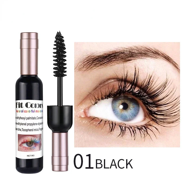 MagicLash Shimmer Mascara – Vibrant Curling Formula with Various Colours for Eye-Catching Style